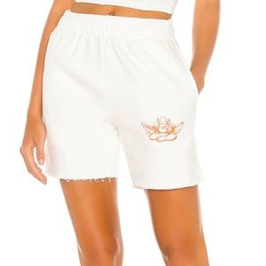 Boys Lie White Sweatshorts